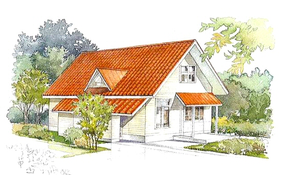 東陵カレリアヴァレーの北欧風住宅イメージ